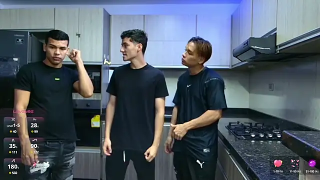 Snapshot of Boysgang_sex chatting on 01.29.25 Boysgang sex online show from 01.29.25