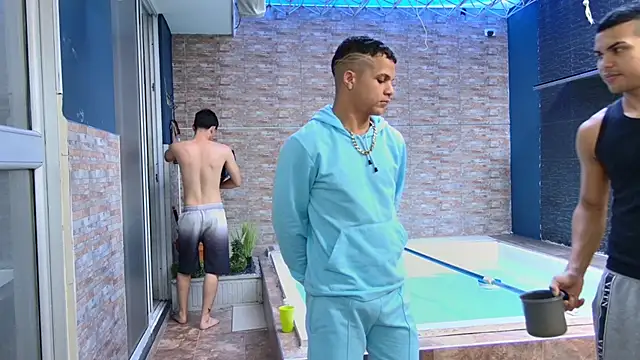 Snapshot of Boysgang_sex chatting on 02.24.25 Boysgang sex online show from 02.24.25