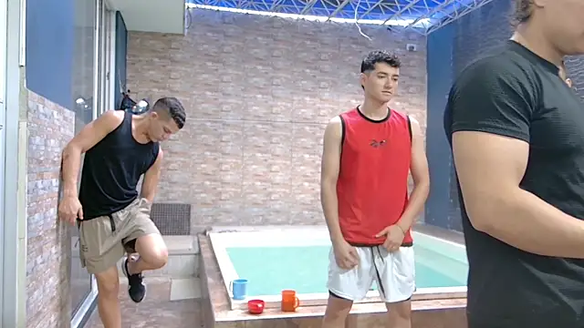 Snapshot of Boysgang_sex chatting on 09.09.25 Boysgang sex online show from 09.09.25