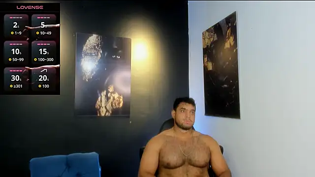 Big furry bear13 online show from 11.12.25