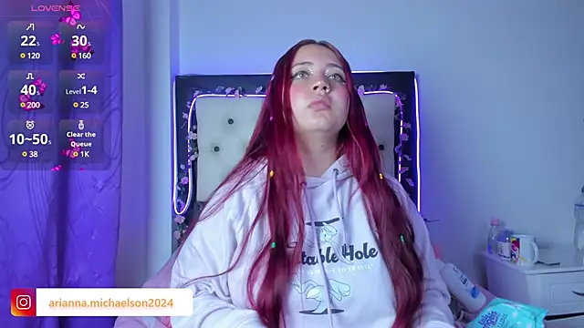 AriannaMichaelson online show from 02.12.25