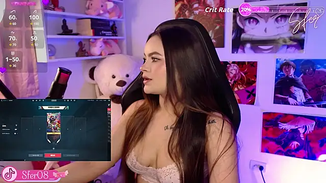Snapshot of Iamsfer chatting on 06.21.26 Iamsfer online show from 06.21.26