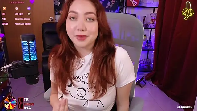 LilyVelvett online show from 02.28.25