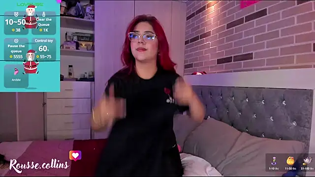Snapshot of Rousse_Collinss chatting on 01.01.25 Rousse Collinss online show from 01.01.25