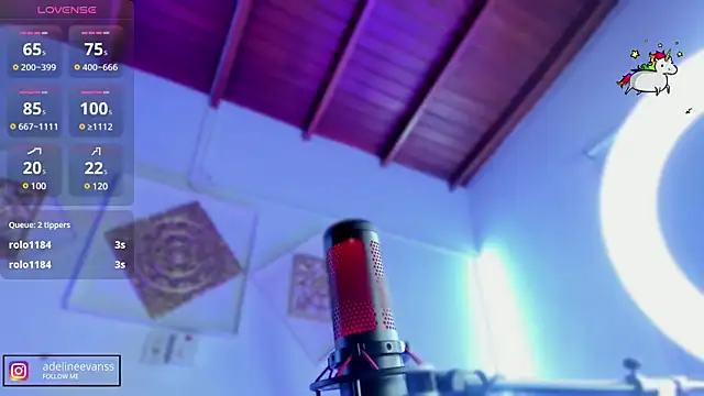 AdelineEvanss online show from 12.19.24