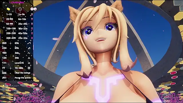 Snapshot of ElfieLove chatting on 10.01.25 ElfieLove online show from 10.01.25