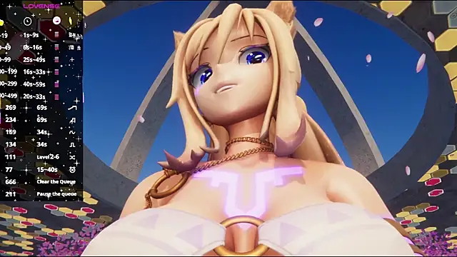 Snapshot of ElfieLove chatting on 10.23.25 ElfieLove online show from 10.23.25