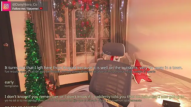 Snapshot of DanyNova_Co chatting on 12.23.24 DanyNova Co online show from 12.23.24