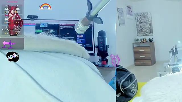 Snapshot of Daki_Ume_ chatting on 04.24.26 Daki Ume online show from 04.24.26