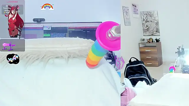 Snapshot of Daki_Ume_ chatting on 04.28.26 Daki Ume online show from 04.28.26