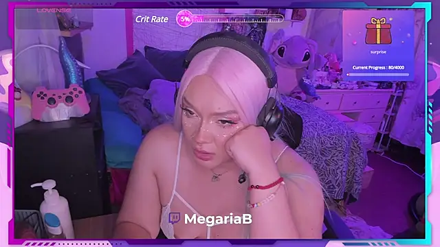 MegariaB online show from 12.06.24