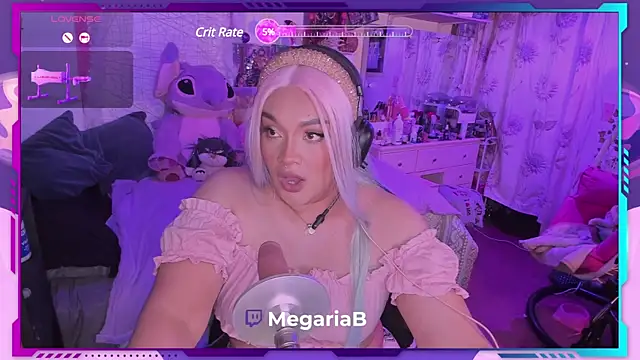 MegariaB online show from 12.20.24