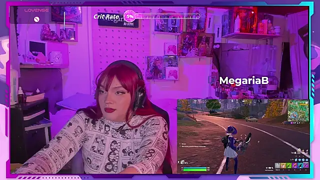 MegariaB online show from 10.19.25