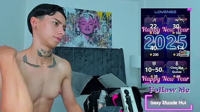 Snapshot of AmberAdams_ chatting on 01.07.25 AmberAdams online show from 01.07.25