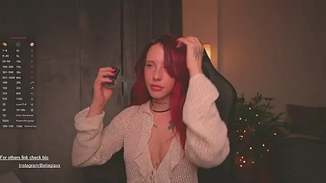 BellaGiaxx online show from 01.25.25