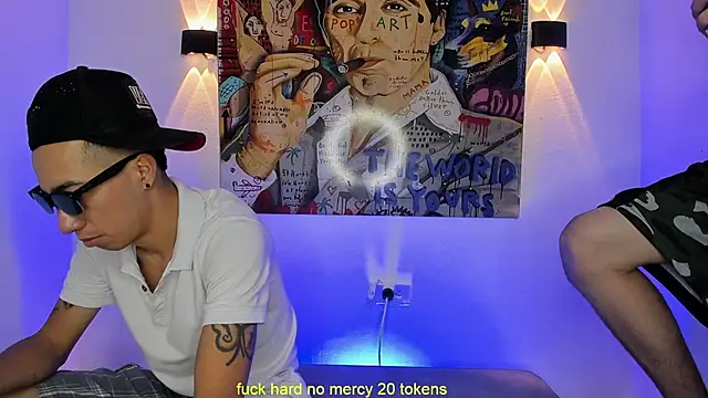 Threesome-no-mercy online show from 10.04.25