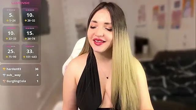 Snapshot of HoneySweetBee chatting on 02.17.25 HoneySweetBee online show from 02.17.25