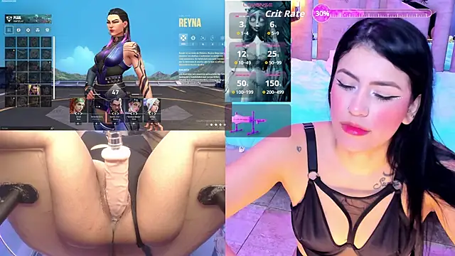 Snapshot of ValentinaGames chatting on 10.18.25 ValentinaGames online show from 10.18.25