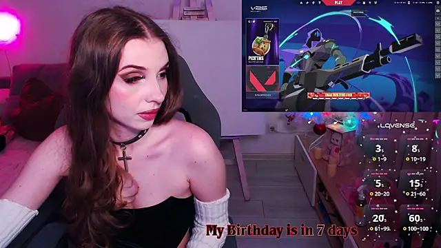 Snapshot of AmyBoop chatting on 02.22.26 AmyBoop online show from 02.22.26