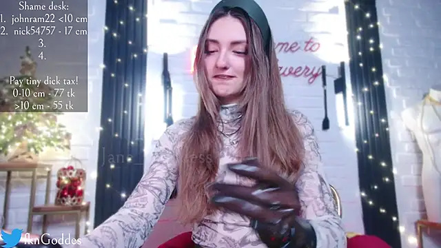 Snapshot of Jane_Goddess chatting on 01.06.25 Jane Goddess online show from 01.06.25