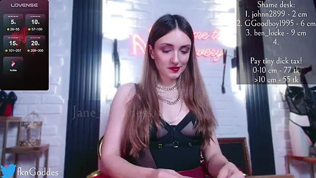 Snapshot of Jane_Goddess chatting on 01.19.25 Jane Goddess online show from 01.19.25