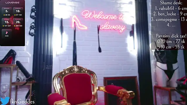 Snapshot of Jane_Goddess chatting on 02.01.25 Jane Goddess online show from 02.01.25