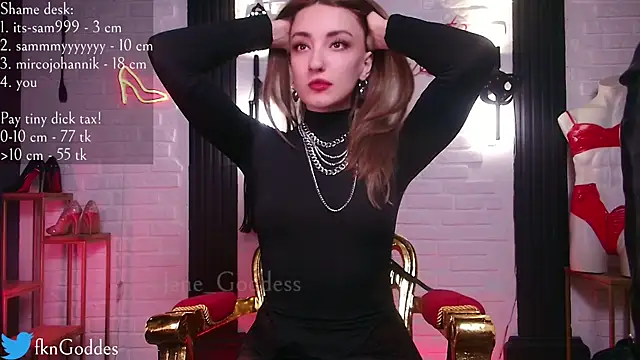 Snapshot of Jane_Goddess chatting on 03.16.25 Jane Goddess online show from 03.16.25