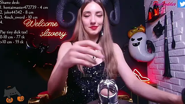 Snapshot of Jane_Goddess chatting on 10.26.25 Jane Goddess online show from 10.26.25