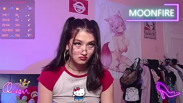 moonfiredancer online show from 12.23.25