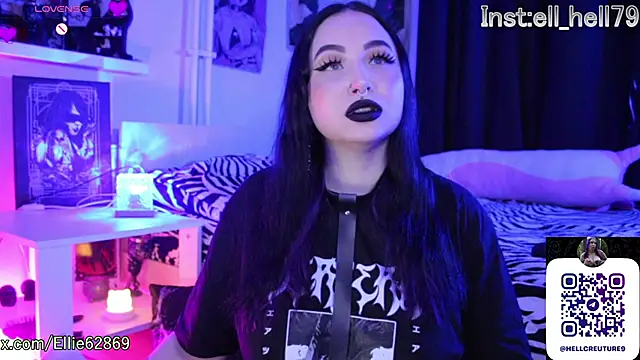 Kitty goth online show from 10.24.25