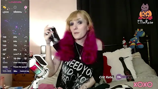 EllieeRose online show from 01.17.26