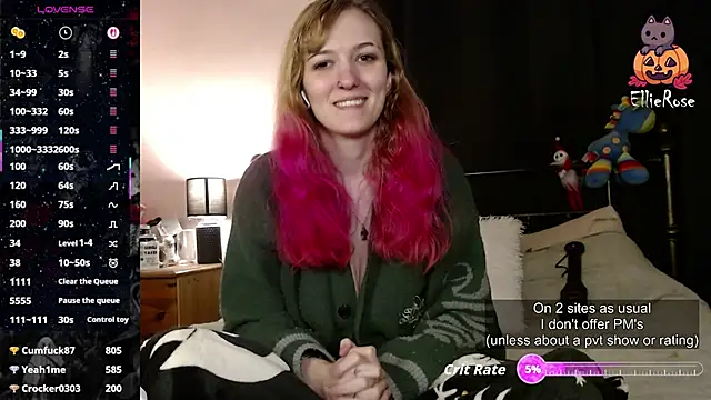 EllieeRose online show from 03.15.26