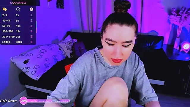 Snapshot of Lily_xBabe chatting on 10.10.25 Lily xBabe online show from 10.10.25