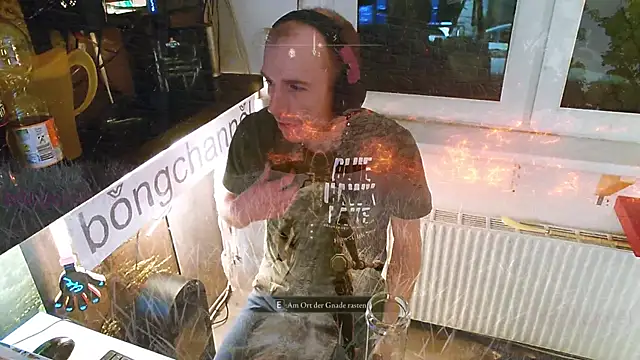 Snapshot of BongChannel chatting on 02.02.25 BongChannel online show from 02.02.25