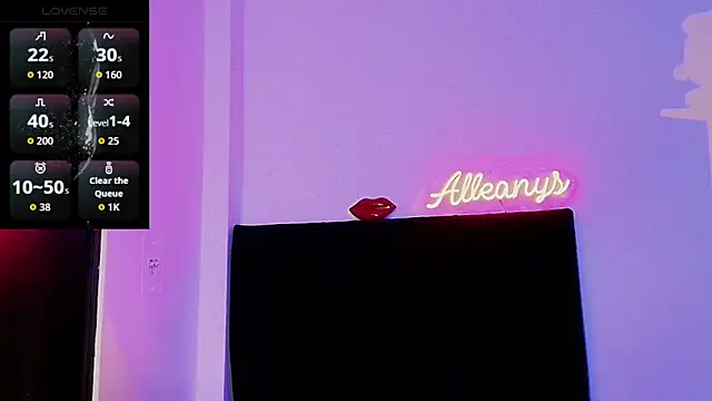 Alleanys Cristal online show from 02.24.26