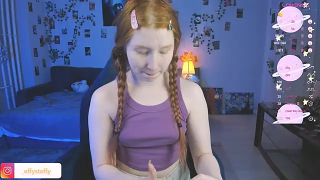 CallMeEffy1 online show from 09.30.25