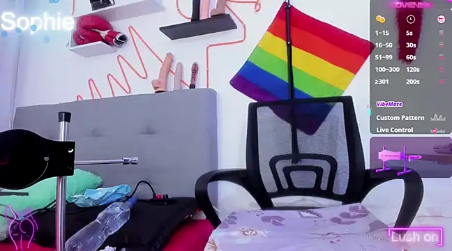 Snapshot of Sophiehuntress chatting on 01.18.25 Sophiehuntress online show from 01.18.25