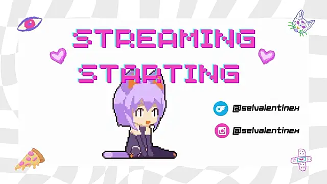 Snapshot of selvalentinex chatting on 02.22.26 selvalentinex online show from 02.22.26