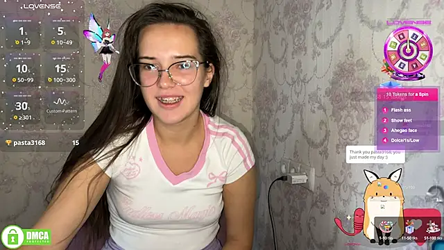 Snapshot of the_princese chatting on 10.12.25 the princese online show from 10.12.25