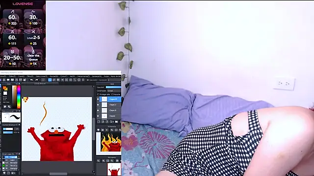 Snapshot of Eli666uwu chatting on 12.26.24 Eli666uwu online show from 12.26.24