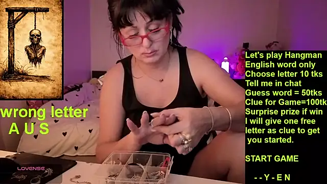 YourDreamLoverr online show from 01.18.26