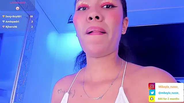 Snapshot of Mikeyla-Russo chatting on 11.07.25 Mikeyla-Russo online show from 11.07.25