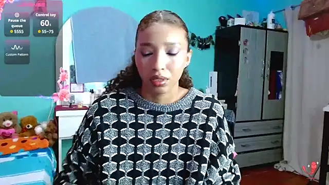 sensitive brunette online show from 11.24.25