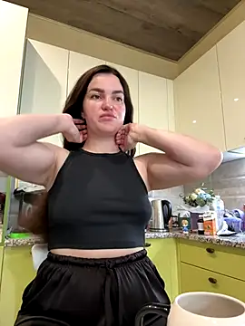 Snapshot of Karolina_llove chatting on 10.19.25 Karolina llove online show from 10.19.25