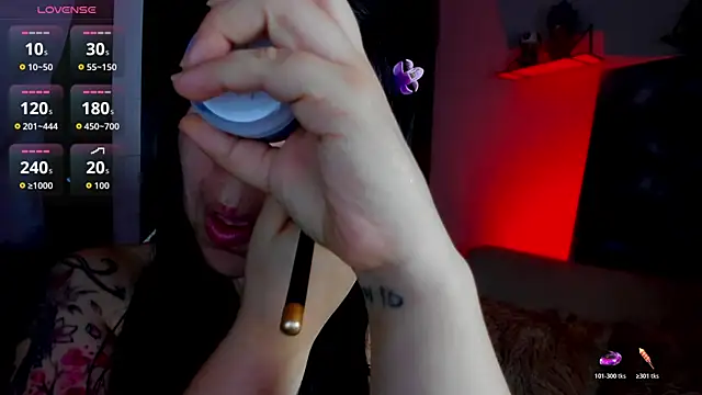 Snapshot of AilynRed chatting on 07.26.26 AilynRed online show from 07.26.26