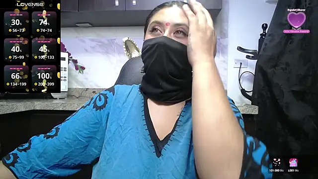 Snapshot of kalpanaaishaa chatting on 03.05.25 kalpanaaishaa online show from 03.05.25