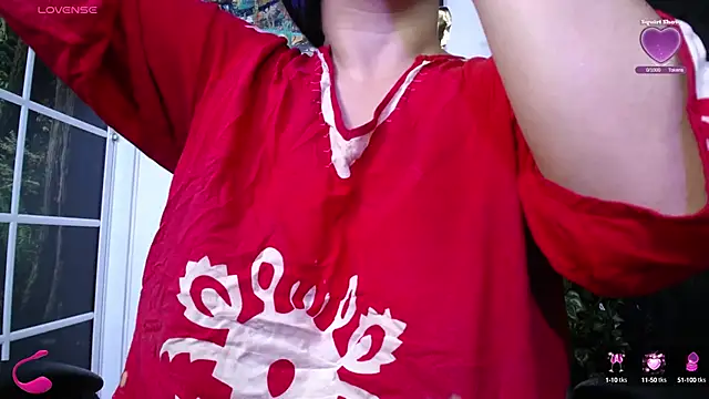 Snapshot of kalpanaaishaa chatting on 09.10.25 kalpanaaishaa online show from 09.10.25