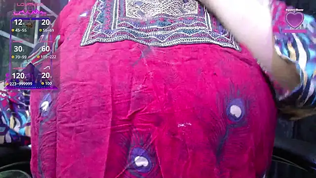 Snapshot of kalpanaaishaa chatting on 10.07.25 kalpanaaishaa online show from 10.07.25