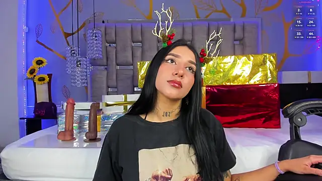 Snapshot of Leiaa_ chatting on 12.18.24 Leiaa online show from 12.18.24