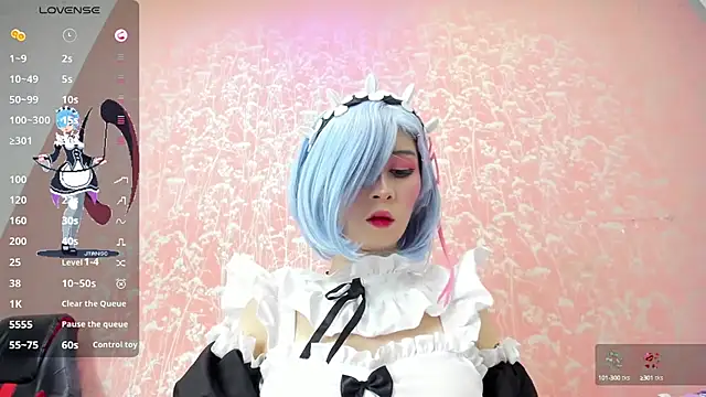 Snapshot of NEZUKO_MITSURI chatting on 09.11.25 NEZUKO MITSURI online show from 09.11.25